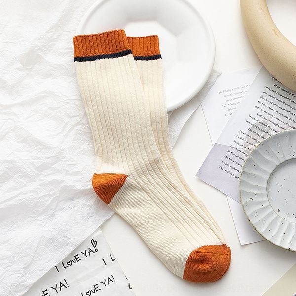 

qyvn 20ss quality arrival summer high sock men women mens new cotton sock men basketball sock men039;s underwear, White;pink