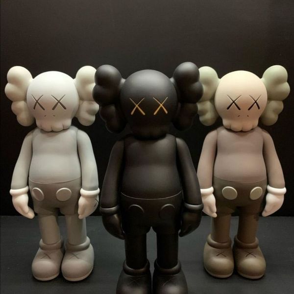 

hyfrdfman kaws молодой boy lin junjie monster university limited handmade модель кукла анимация игрушка tide card displaygdr, Silver