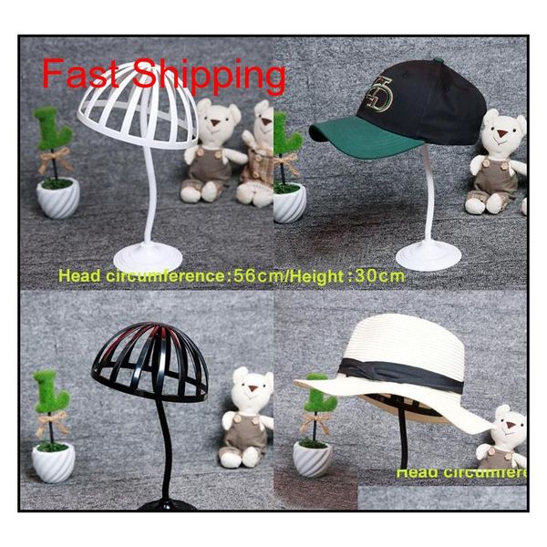 

hats display stand plastic hollow caps bracket hat rack cap support frame for hats shop wholesale f qylohp mj_fashion, Silver