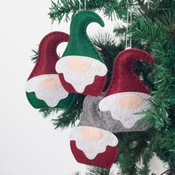 

2020 new christmas tree decoration pendant set creative cloth art small pendant holiday decorations gift christmas1