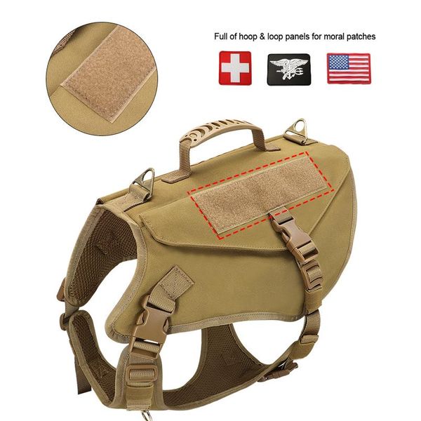 

military tactical dog harness vest dog training hunting molle vest for german shepherd k9 vest for medium large dogs ad sqczje
