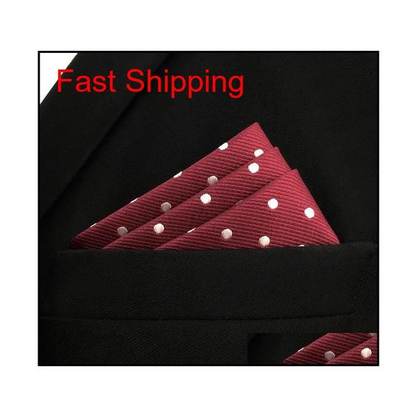 

kh15 dots dotty maroon red white pocket square mens neckties ja qylnlv nana_shop, Blue;white