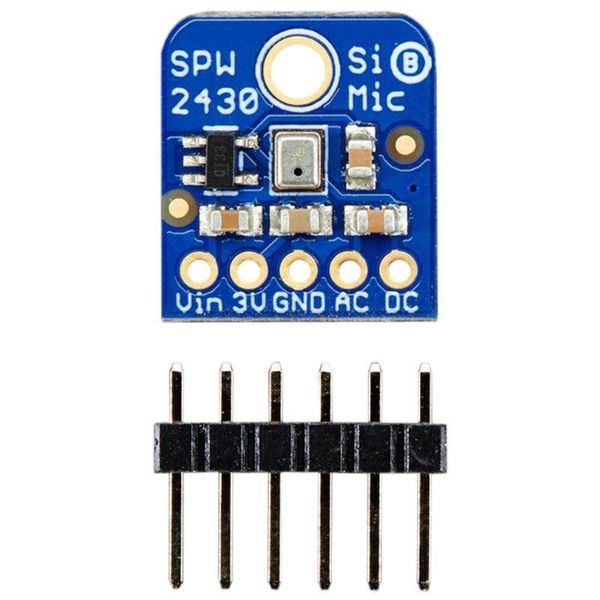 

silicon mems microphone spw2430 breakout sound detection sensor module q42 audio ic development tools