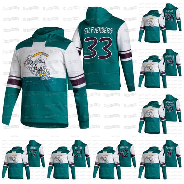 

womens anaheim ducks 2021 fourth reverse retro hoodie jersey ryan getzlaf kesler john gibson fowler jakob silfverberg henrique shattenkirk, Black;red