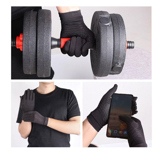 

ski gloves fitness rehabilitation fiber compression cycling skiing glove full finger tactical bicycle accessories