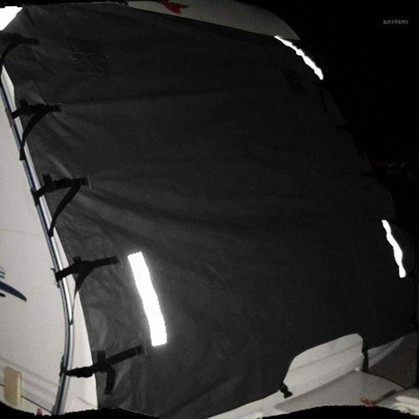 

universal auto caravan front towing cover protector with 2 dustproof 220x175cm light led shield p5z81