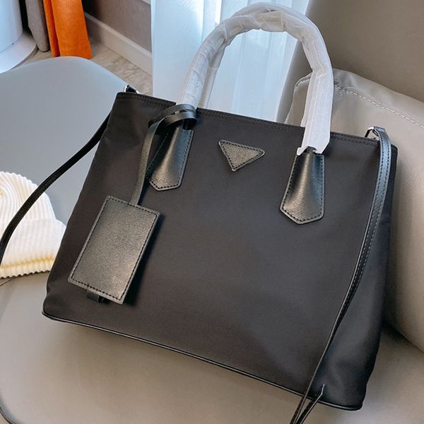 

nylon cloth bags fashion shopping bags new 2020 leather totes quality with high handbags shoulder dkhws, Red;black