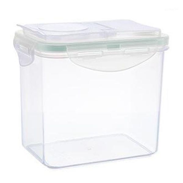 

storage container plastic kitchen refrigerator noodle box multigrain storage tank transparent sealed1