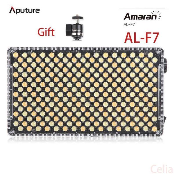 

flash heads aputure amaran al-f7 color temperature 3200-9500k cri/tlci 95+ led panel most versatile on-camera light1
