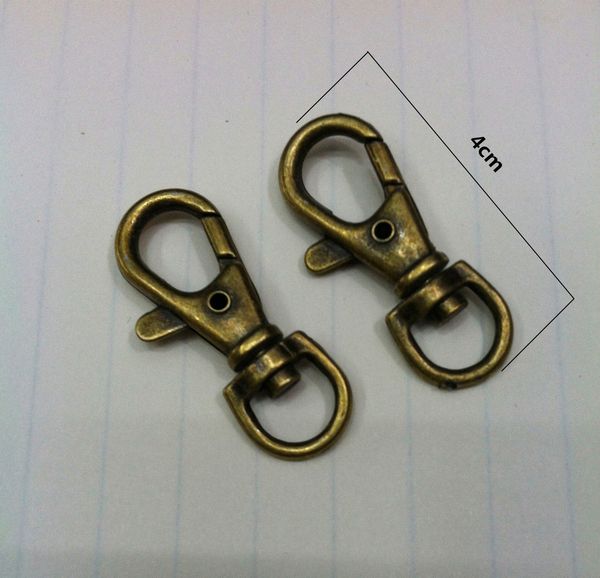 

key large 10-ring creative bronze master house ring chain, Silver