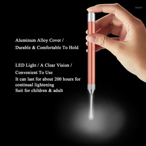 

om for kids ear cleaner ear cleaning ear-pick earwax remover luminous ears curette light spoon tool flashlights1