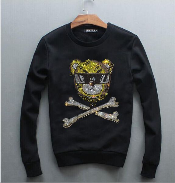 

diamond swearshirts cool hip hop men oversize 2020 black sweaters casual stone hoodides 4tn8
