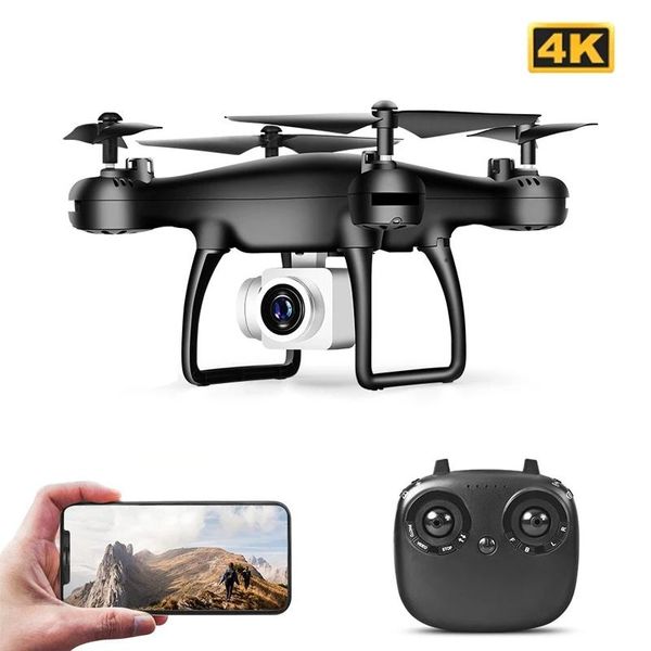 

drones wecute drone 4k profesional with camera wifi fpv rc quadrocopter aerial pography detachable dron toy