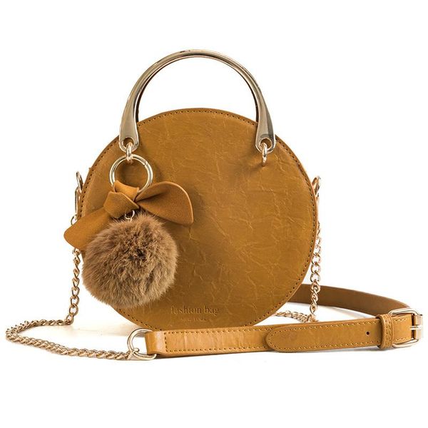

cross body mini circular bags for women 2021 vintage ladies shoulder bag handbag pu leather designer girls crossbody purse