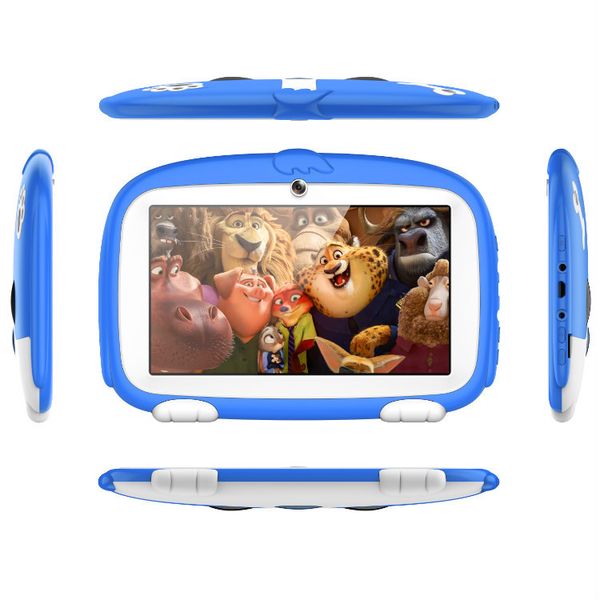 

kids tablet 7 inch pc android quad core children cute cartoon dog tablet android 4.4 allwinner google player