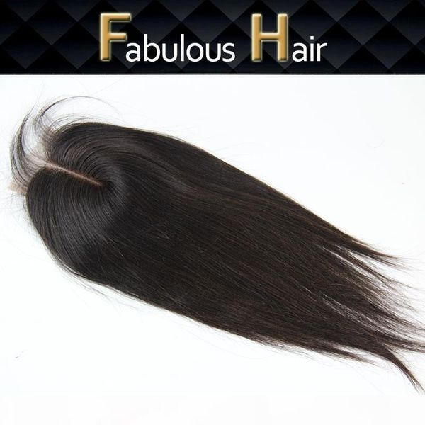 

brazilian malaysian peruvian silky straight human virgin hair closure 3.5x4 bleached knots unprocessed virgin hair lace clousre, Black;brown