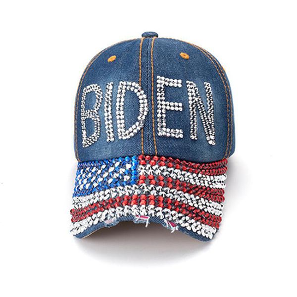 

2020 activity usa american election cowboy biden hats harris hat bling diamond peaked cap us flags baseball caps iia637p