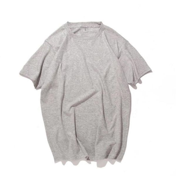 

2021 new summer fashion men's loose breathable running t-shirt cotton short sleeve jny6, White;black