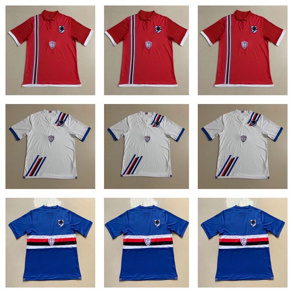

21 22 sampdoria soccer jerseys third red away blue home white football shirts quagliarella 2021 2022 le maglie jankto keita balde, Black