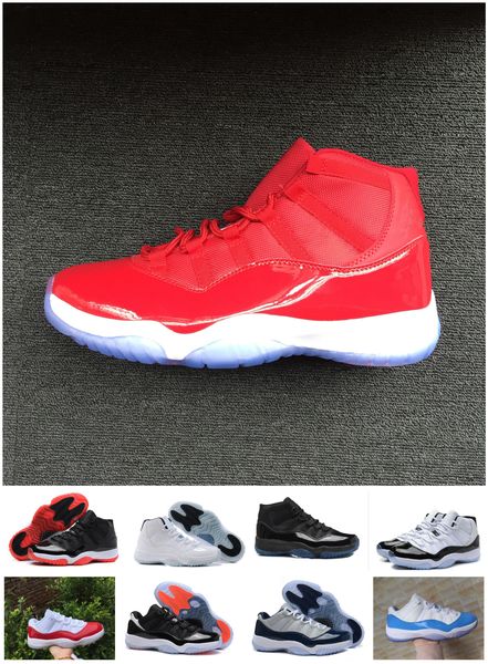 

men 11s concord gamma blue infrared gym red sports shoes designer bred space jam infrared 11 basketball shoes sneakers