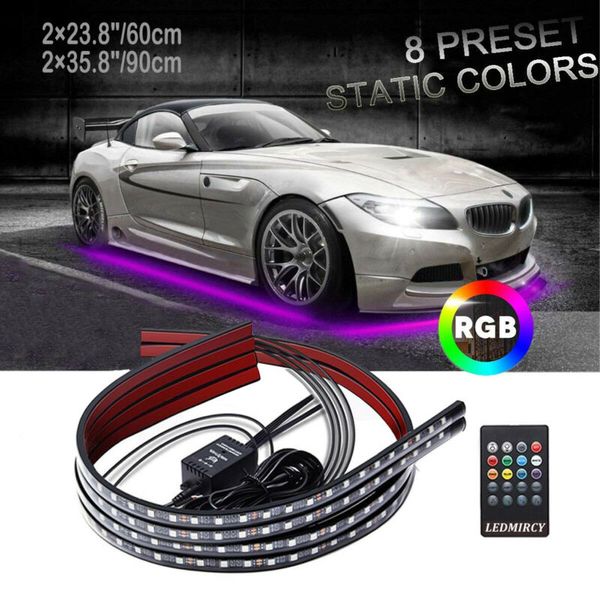 

car suv chassis rgb tube strip neon led light atmosphere lamp accessories ing