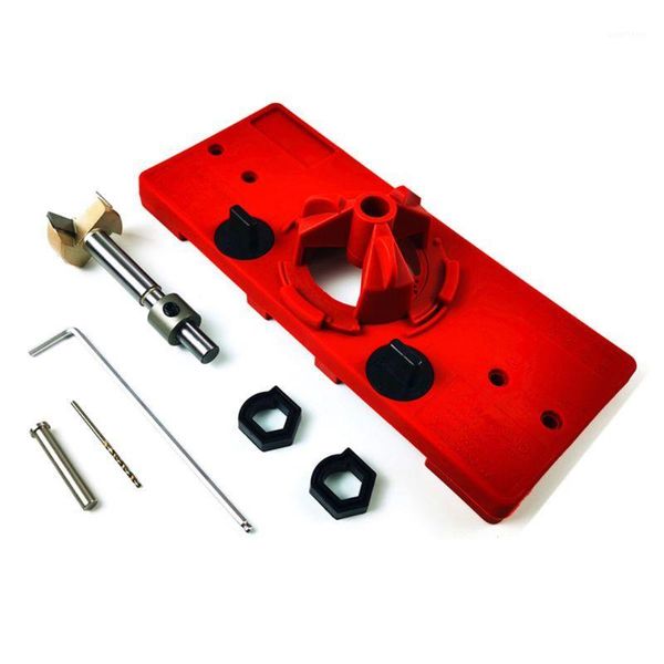 

35mm cup style hinge jig boring hole drill guide forstner bit woodworking tools 35ec1