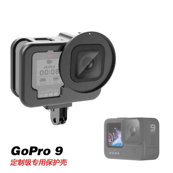

universal metal gopros heros9 cage for protective housing