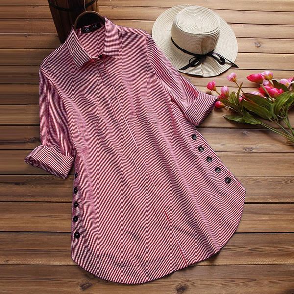 

fashion blouses women's long sleeve lattice button casual blusas mujer de moda loose plus size solid blouse chemise femme, White