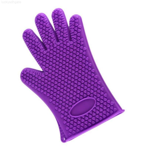 

bakeware silicone gloves microwave oven mitts slip-resistant kitchen cooking cake baking tools insulated glove ljja3593