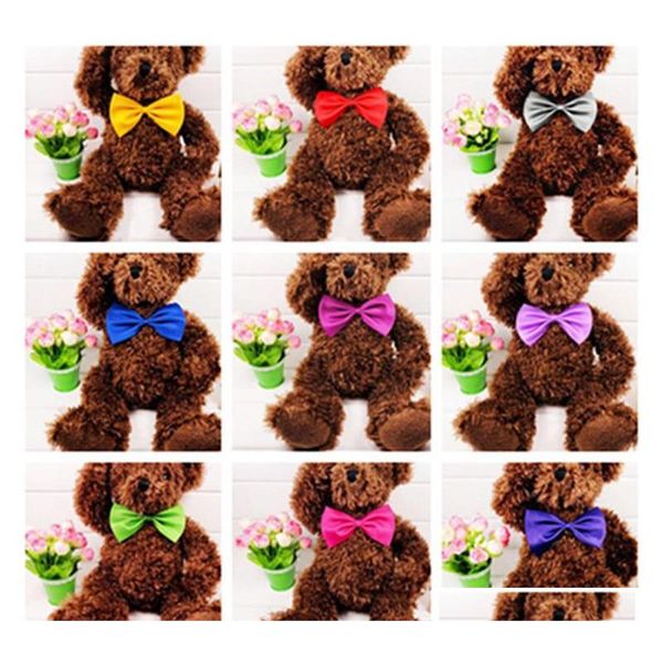 

pet dog bowknot neck tie handsome dog bow tie cat tie multi color pet grooming supplies t9i0034 zlijt
