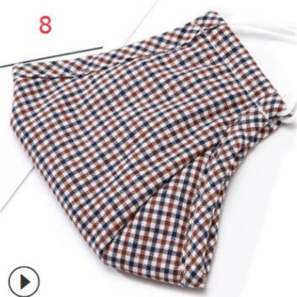 

solid color masks dust proof washable reusable recycling simple fashion decent cotton face mask by dhl 9a80ia