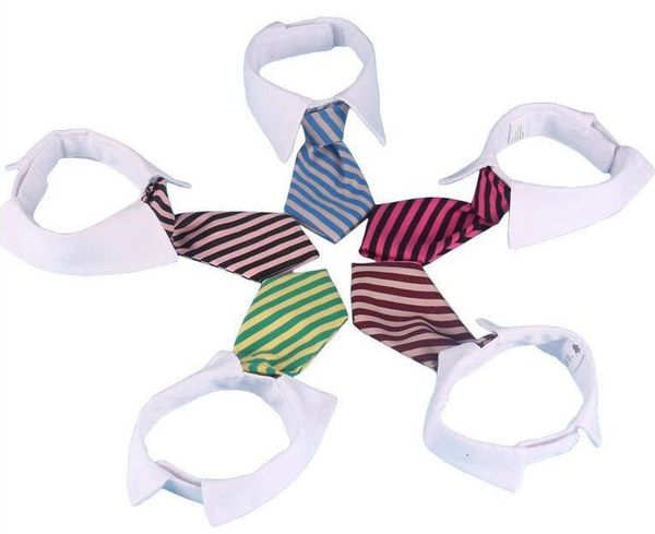 

bow new pet striped tie collar cat cute dog necktie wedding adjustable puppy