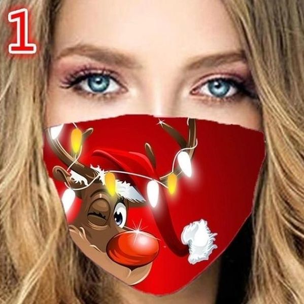 

cosplay christmas party 20pcs 3ply filters disposable santa deer printed christmas party decoration cosplay christmas wmttqc comb2010