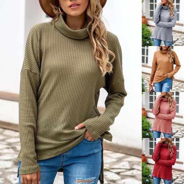 

autumn winter slim turtleneck sweater women basic knitwear women knitted cotton pullovers female jumpers 2020 new arrival1, White;black