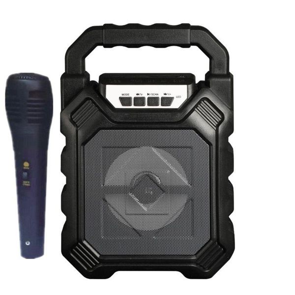 

668 outdoor wireless portable speaker super bass with usb/tf/aux/fm radio