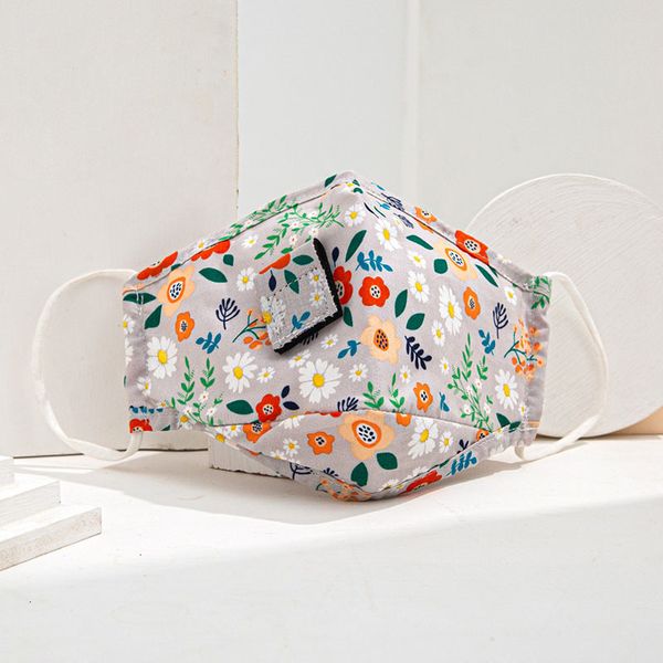 

and child suction nozzle adjustable straw designer face masks 3 layers of pure cotton washable ear-hanging three-dimensional dust mask
