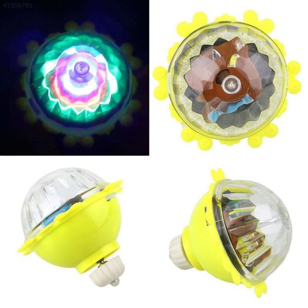 

spinning fast rotating luminous gyroscope hand spinner traditional children kid toy colorful led light classic gyro kid toys wmtajx
