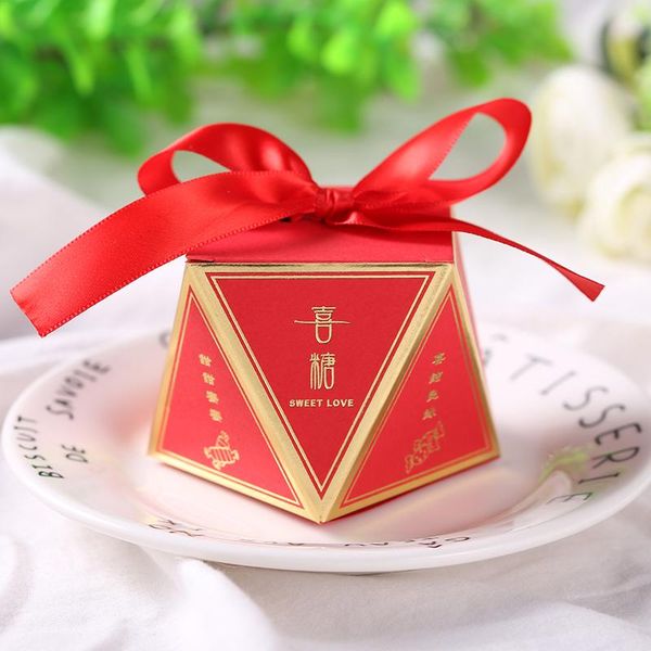 

lbsisi life свадьба конфеты коробка diamond diame wart hood сладкая подарочная коробка для свадебного детского душа день рождения party acti