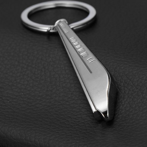 

holder men environmental protection three-dimensional locomotive key business new women gift jewelry k1804, Silver