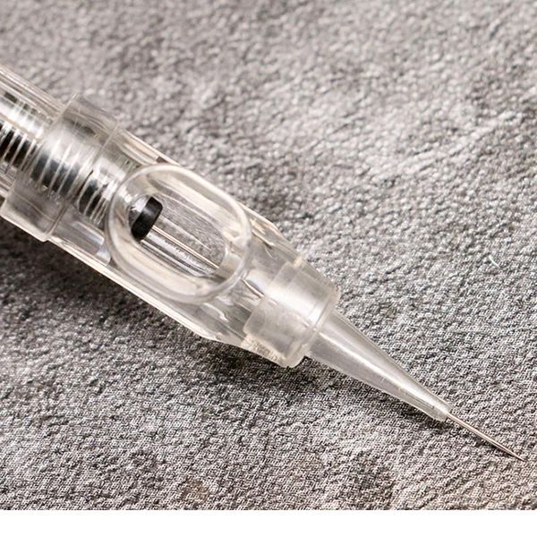

10pcs revolution tattoo needle permanent makeup cartridge needles for tattoo machine kit eyebrow needle 1r,2r,3 qylnee