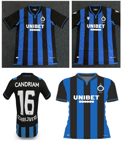 

20 21 club bruges kv thai soccer jersey 2020 2021 bruges belgium soccer jersey wermwana kenyatta, Black;yellow