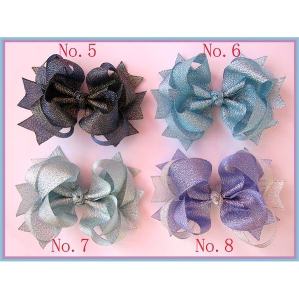 

20pcs 4 ring boutique bows girl hair