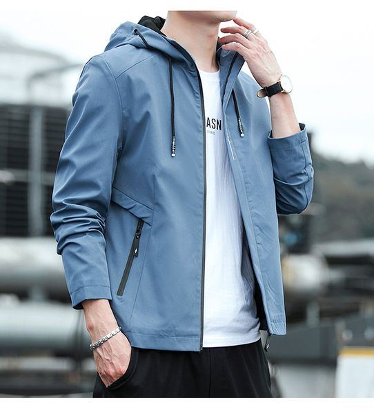 

the blue the new trend of the autumn wear casual jacket menswear joker autumn/winter wool coat, Black;brown