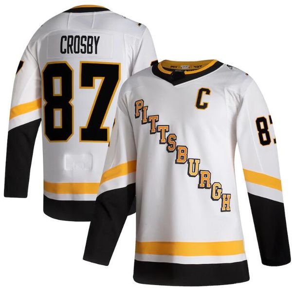 

men's pittsburgh penguins sidney crosby white 20 21 yakuda local online store dropshipping accepted 87 crosby 71 malkin 66 lemieux 59 g, Black;red