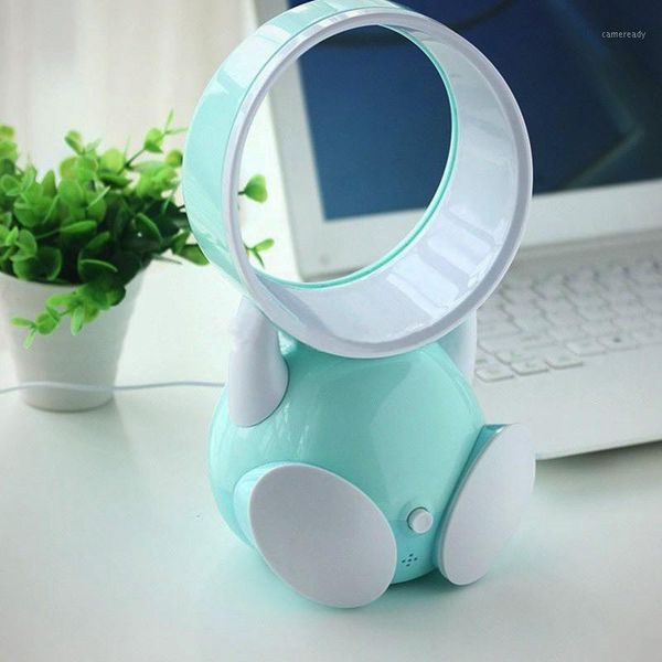 

5v bladeless fan deskusb mini fans cartoon precious portable small electric fan office family desk ac1