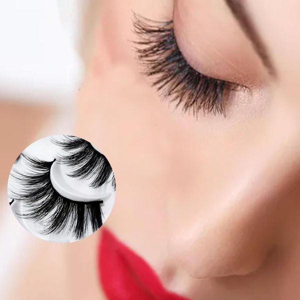 

false eyelashes 20 pairs 6d faux mink hair natural fake extension makeup supplies maquiagem beauty tool