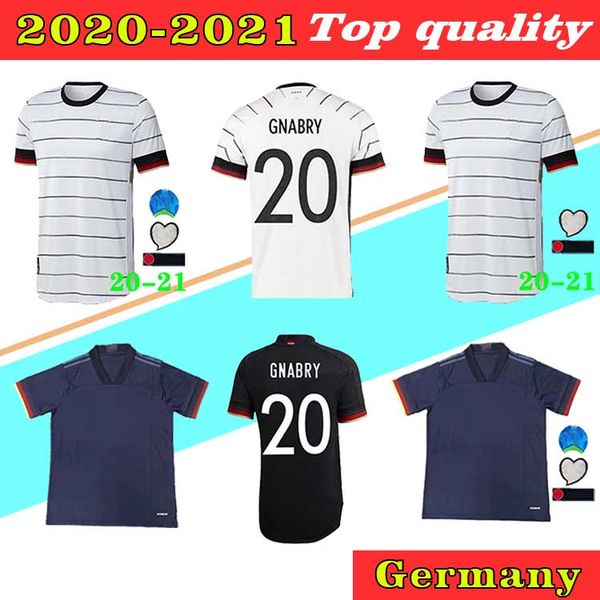 

новая германия 2020 футбол джерси главная комплект hummels kroos draxler reus muller potze european cup футбольные рубашки униформа мужчины, Black;yellow