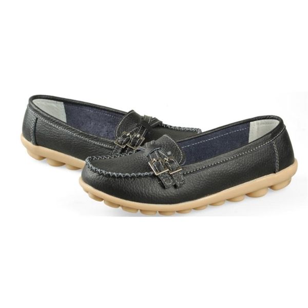 

2021 women's shoes in spring and autumn new style flat bottom round head shoes@2109 32mb, Black