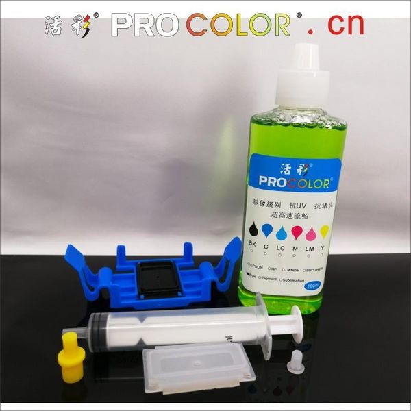 

ink refill kits printhead dye pigment cleaning liquid fluid tool for 957 958 959 960 961 3610 3620 8717 8727 8700 mfp p27724dw 252201
