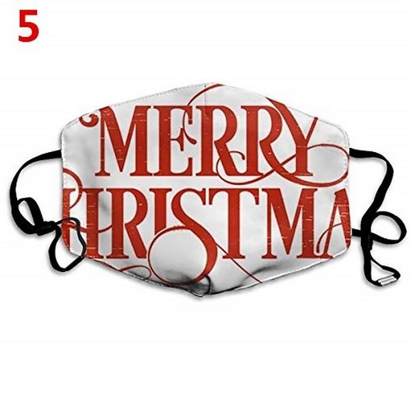 

scarf flag cosplay christmas party 20pcs 3ply filters disposable santa claus deer printed christmas party decoration sqckgs